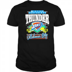 Western Conference Oklahoma City Thunder 2008 shirt