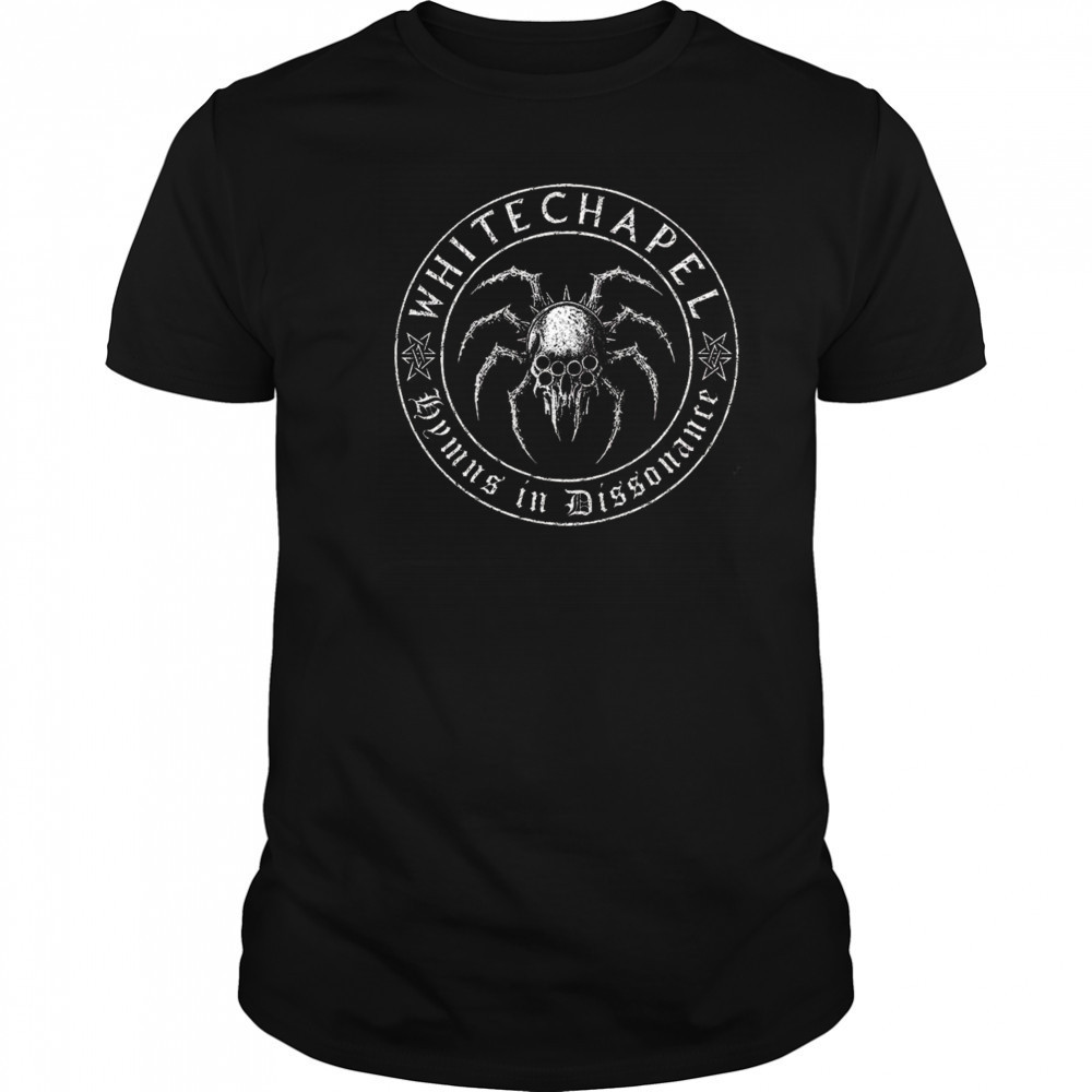 Whitechapel Spider Skull Shirt