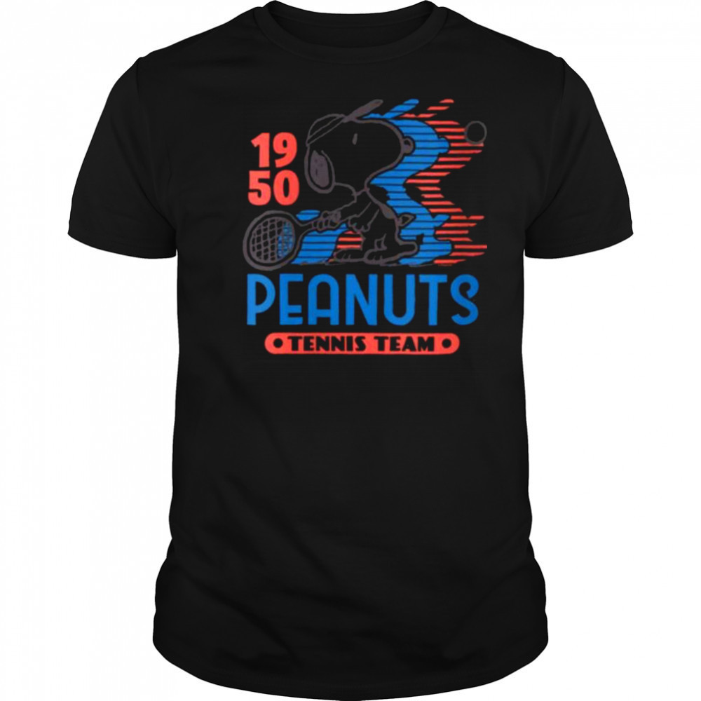 Womens Snoopy Tennis Team Shirt