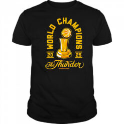 World Champions 2025 the Thunder shirt