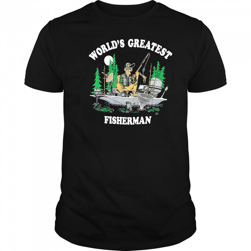 World’s greatest Fisherman vintage shirt
