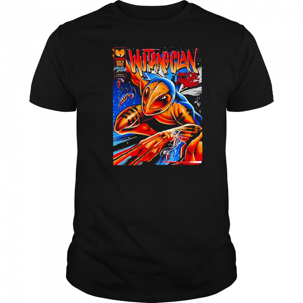 Wu Tang Clan Tonight Poster Edition For Tampa Florida At Amalie Arena On June 10 2025 shirt Wu Tang Clan Tonight Poster Edition For Tampa Florida At Amalie Arena On June 10 2025 shirt