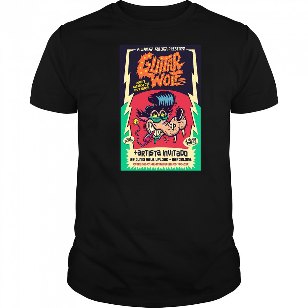 xGuitar Sala Upload Barcelona Spain 06.25.2025 Poster Shirt