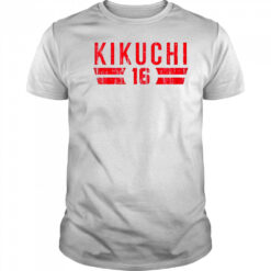 Yusei Kikuchi 16 Los Angeles A Font vintage shirt