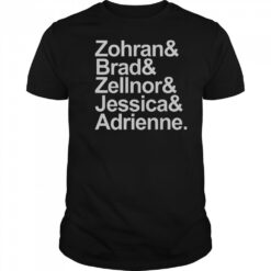 Zohran & Brad & Zellnor & Jessica & Adrienne T-Shirt