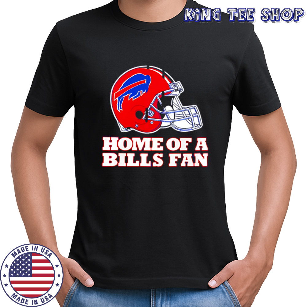 2025 Buffalo Bills Red Helmets Back Home Of A Bills shirt