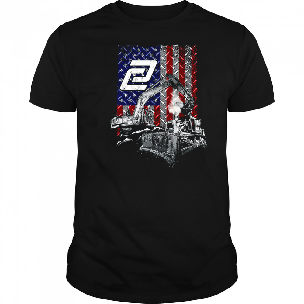 2025 Dc Heavy Equipment Flag T-Shirt