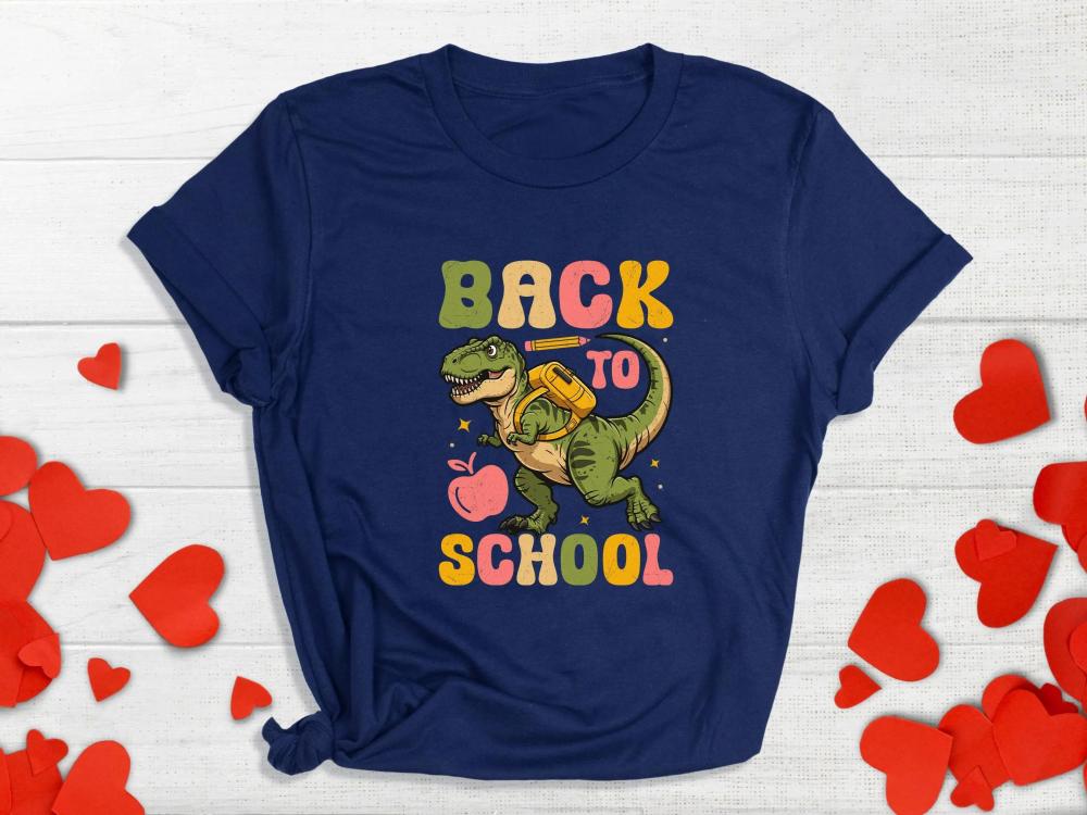 Back to School Dinosaur Shirt
