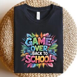 Game Over Back To School Shirt