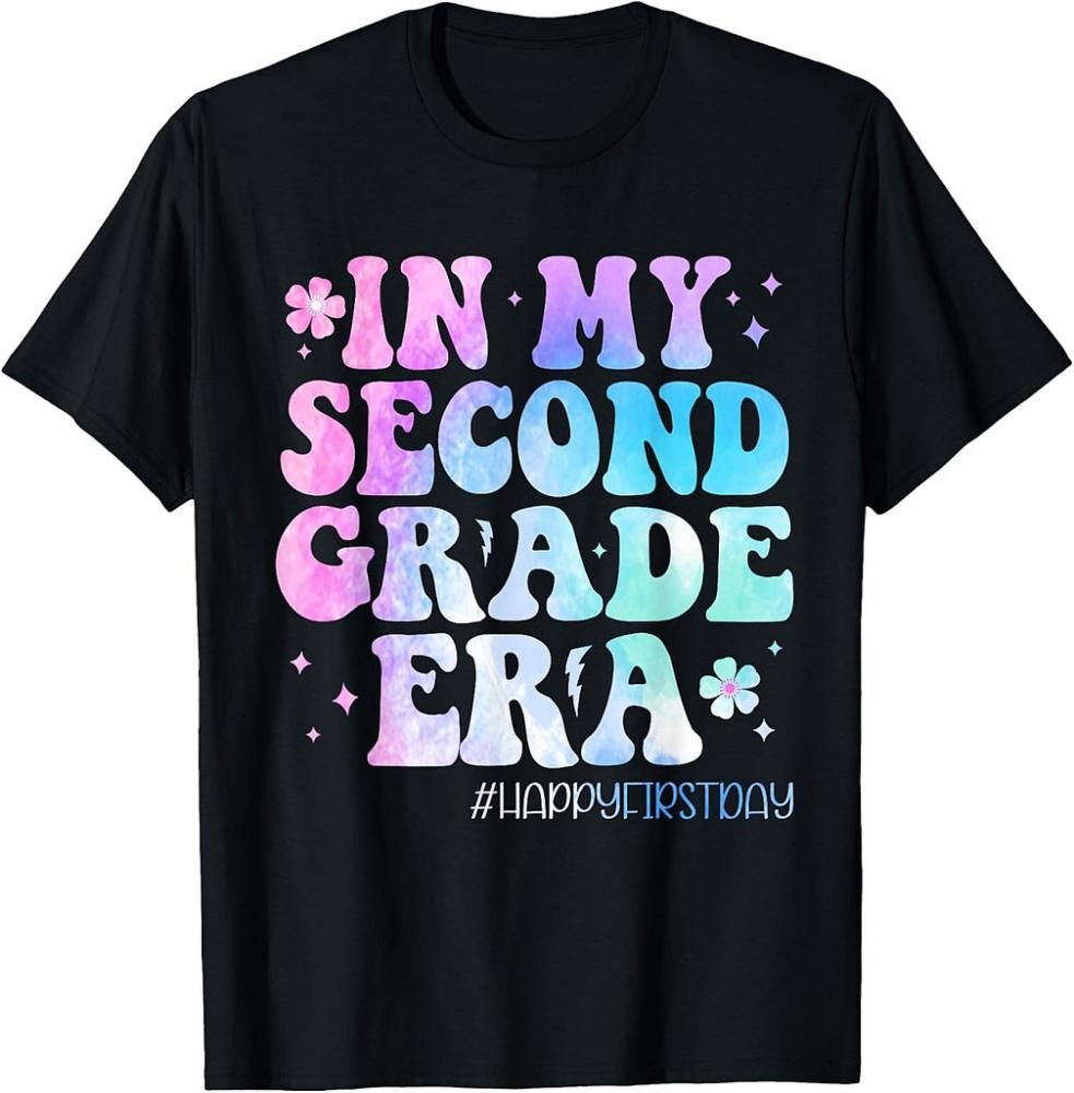 In My Second Grade Era Back to School 2nd Grade Teacher Kids T-Shirt