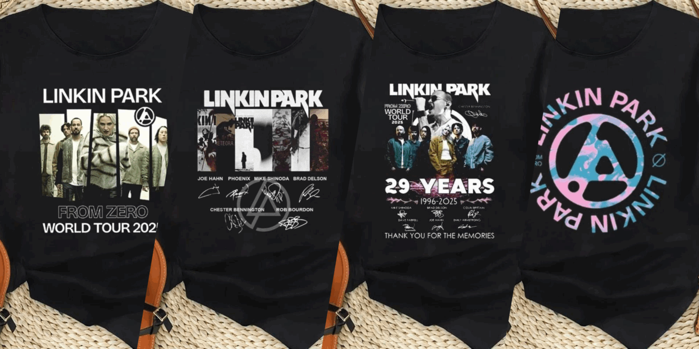 The Legacy You Can Wear: Why the Linkin Park T-Shirt Men’s Black Edition Hits Different