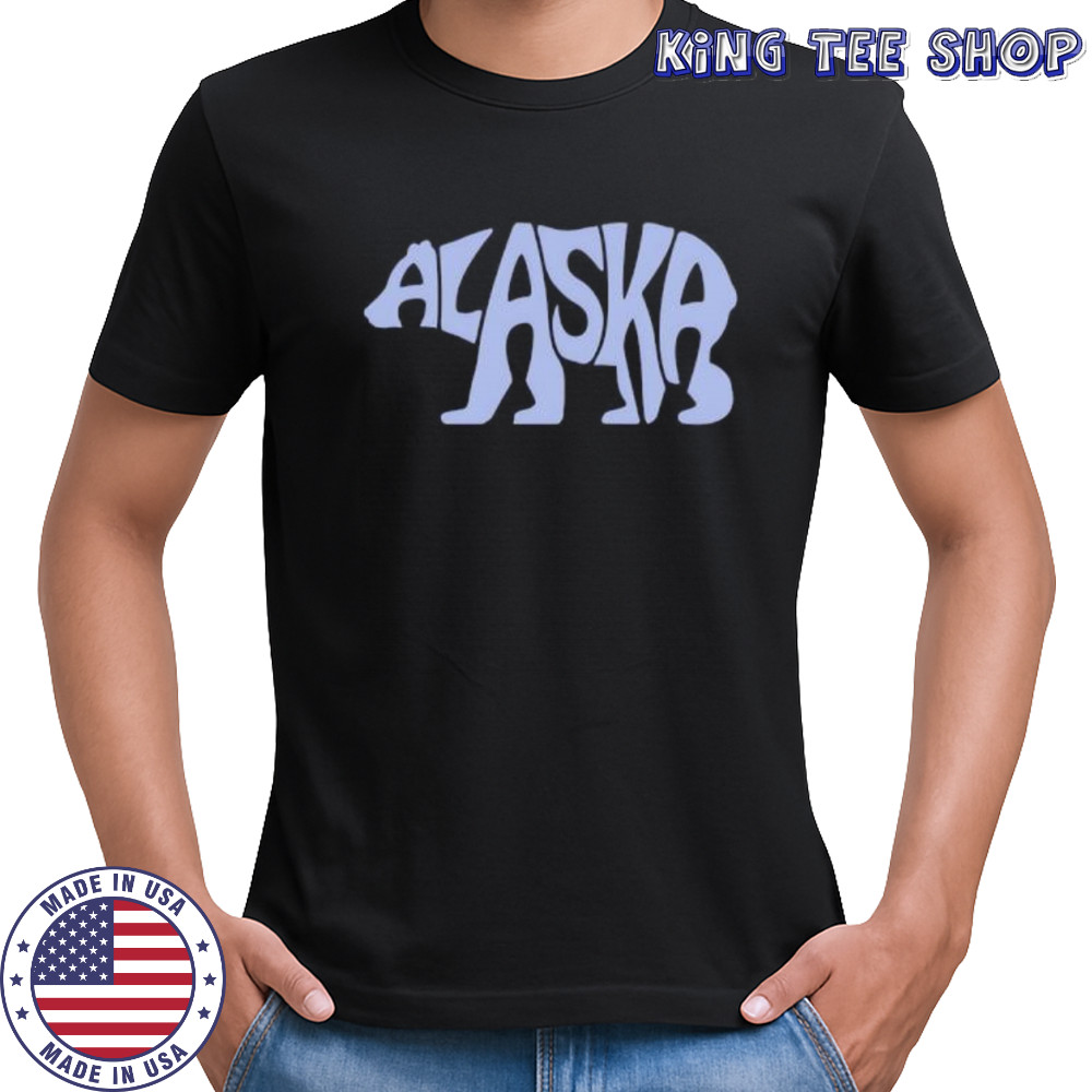 Alaska Bear Word shirt