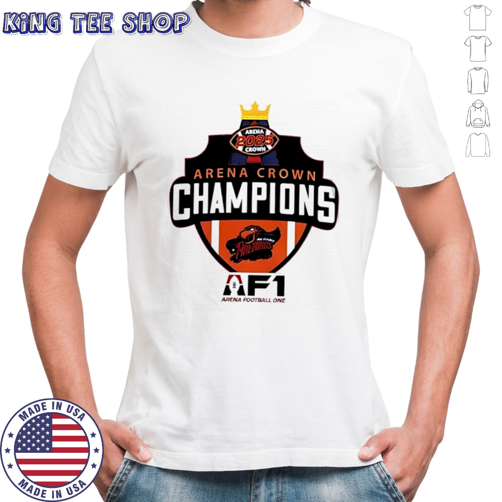 Albany Empire 2025 Arenabowl Champions shirt