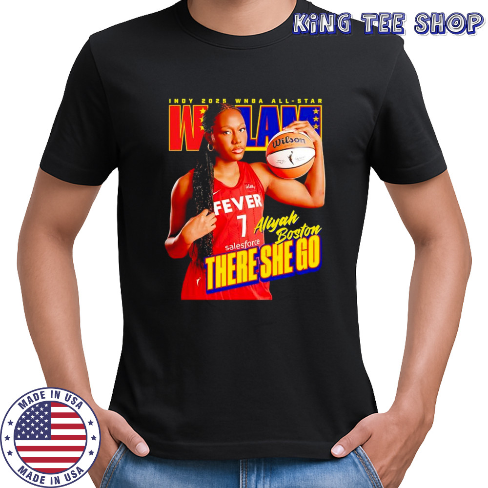 Aliyah Boston x WSLAM there she go shirt
