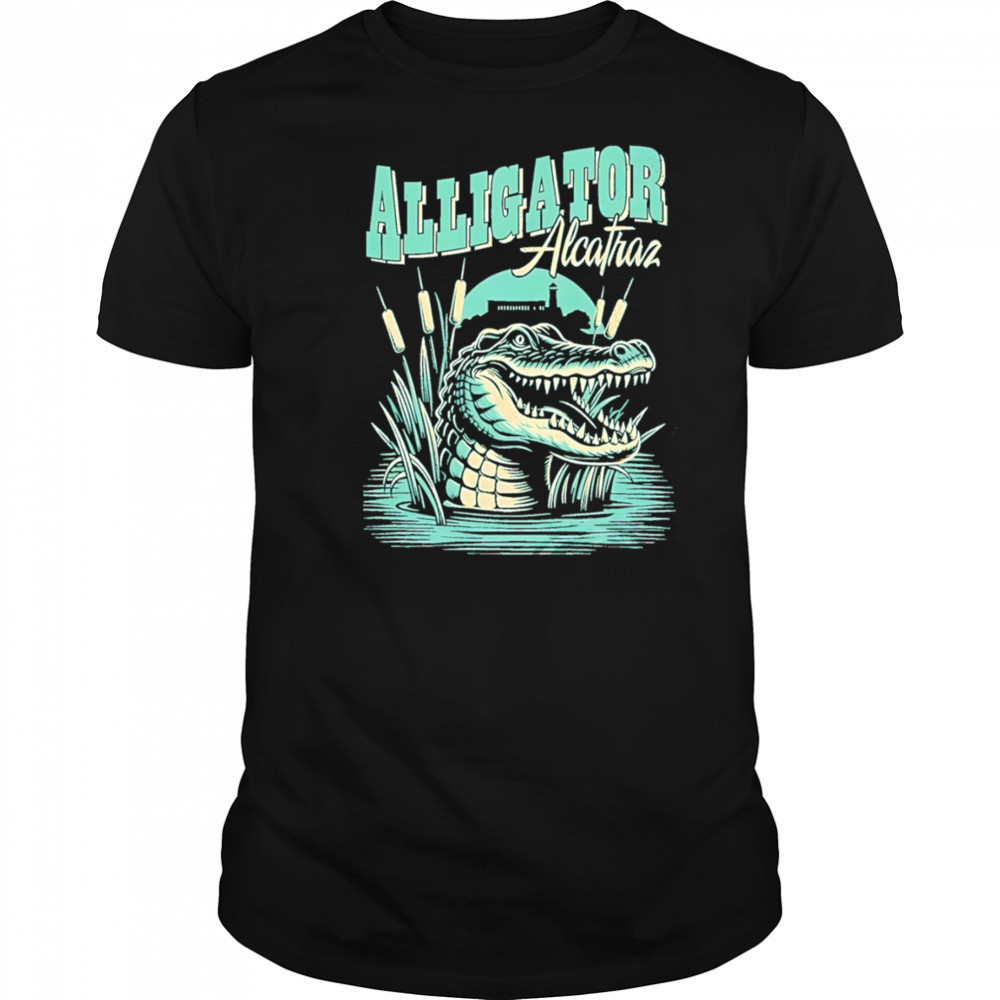 Alligator Alcatraz Everglades Florida Parody shirt