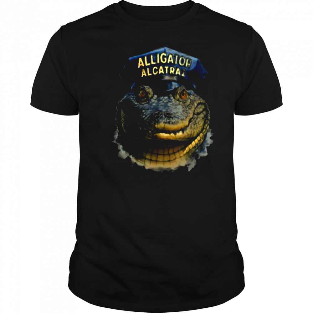 Alligator Alcatraz Everglades Florida police hat shirt