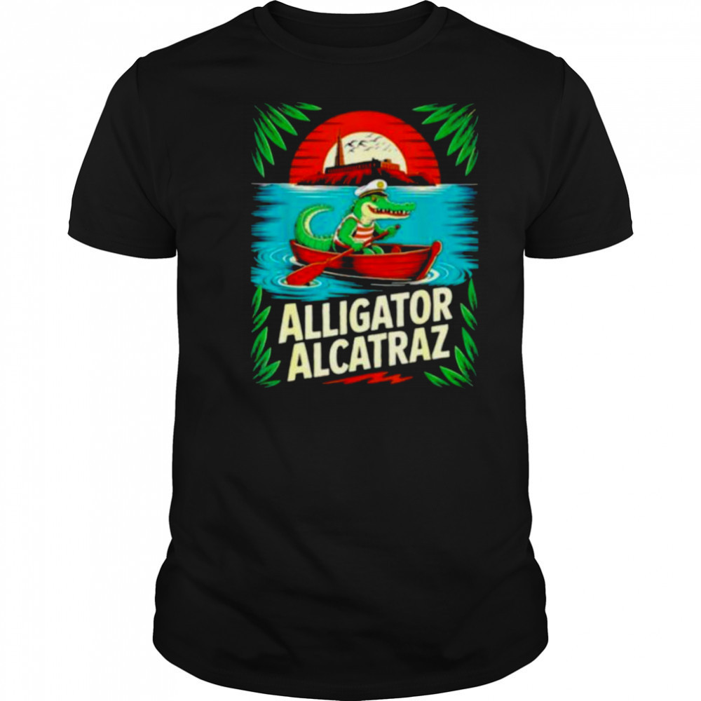 Alligator Alcatraz Florida Gator rowing shirt