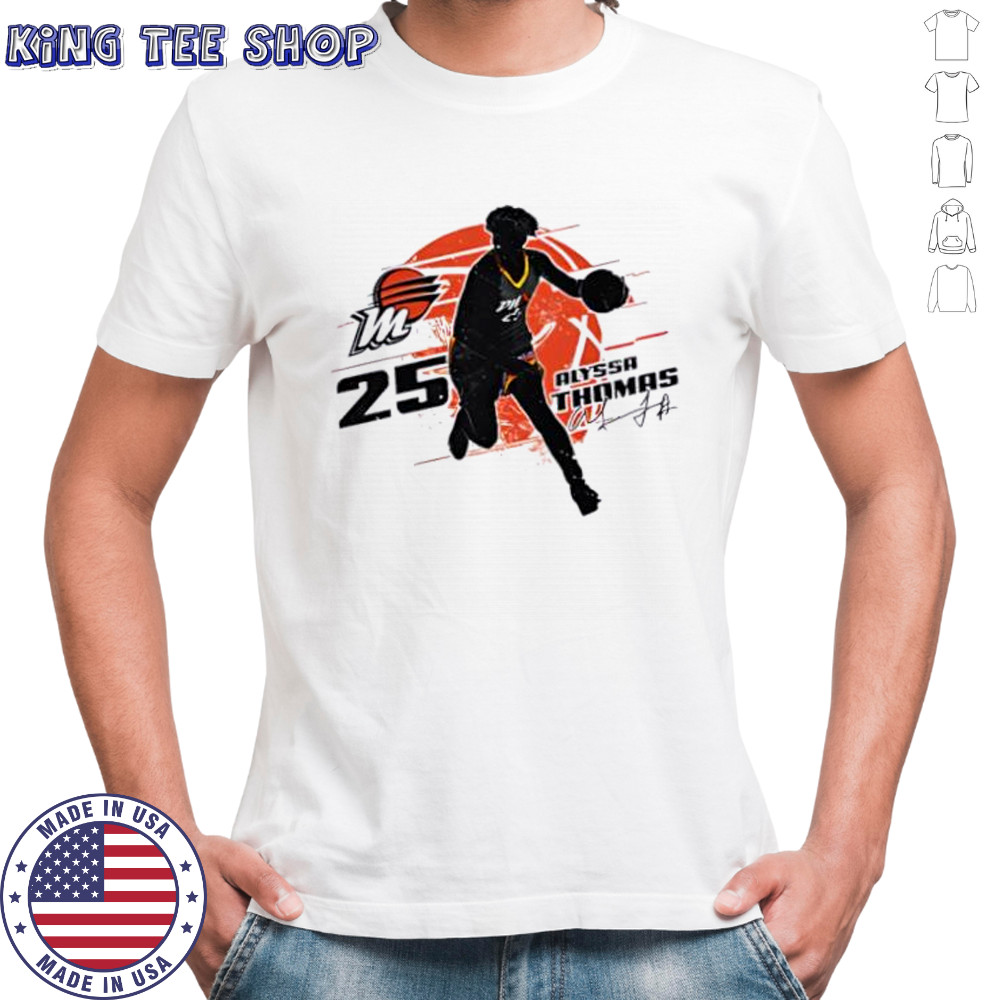 Alyssa thomas phoenix mercury silhouette shirt