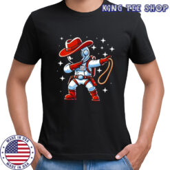 Astronaut cowboy shirt