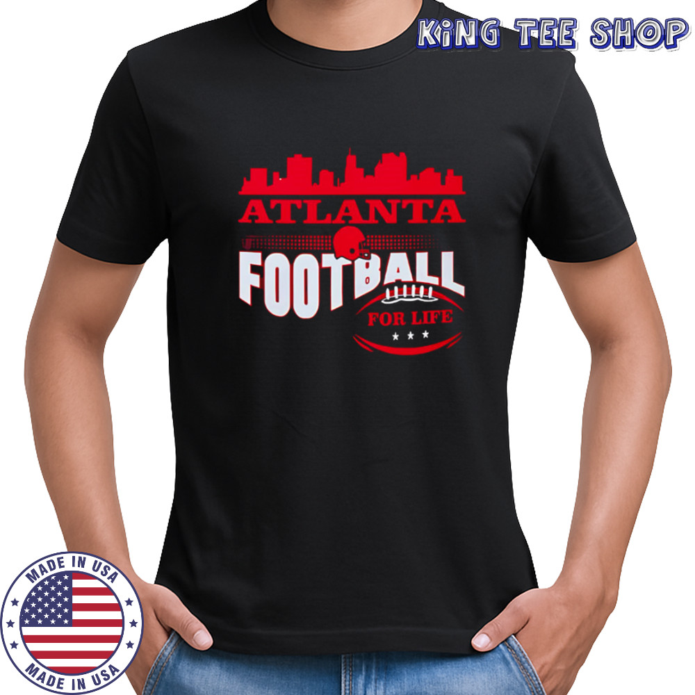 Atlanta Football for life skyline shirt