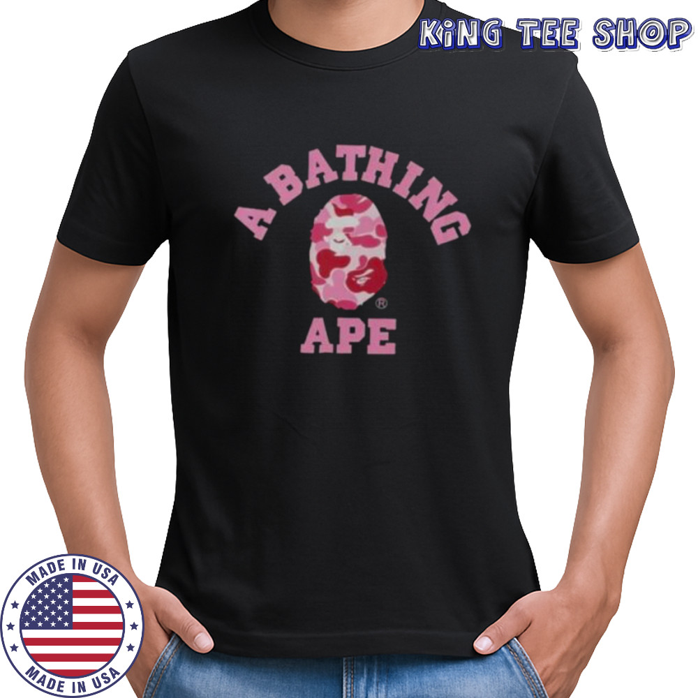 BAPE ABC Camo College Shirt