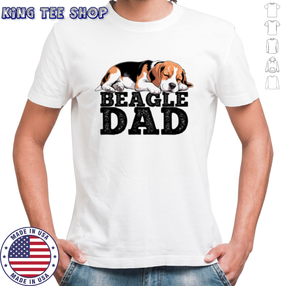 Beagle Dad Dog Shirt