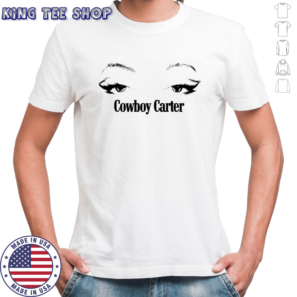 Beyonce Cowboy Carter eyes shirt