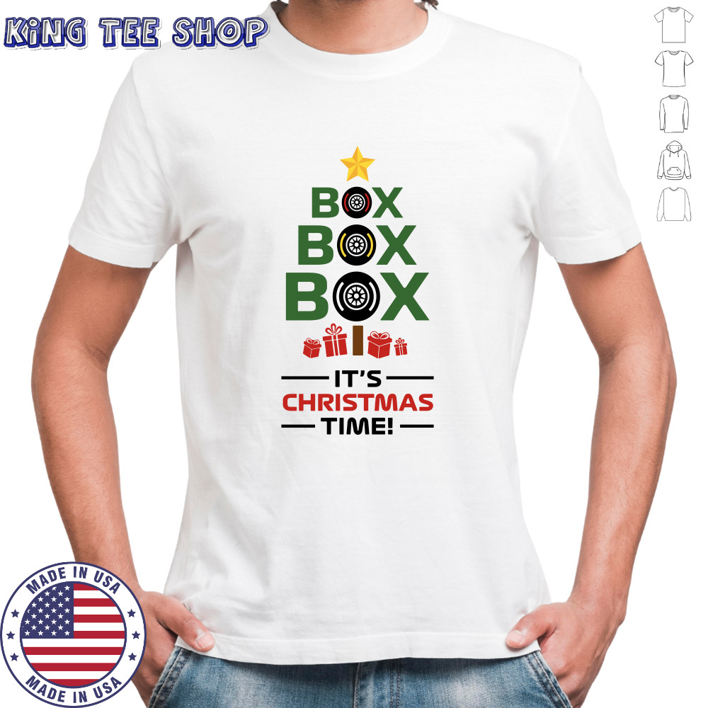 Box Box Box It’s Christmas Time F1 Xmas shirt