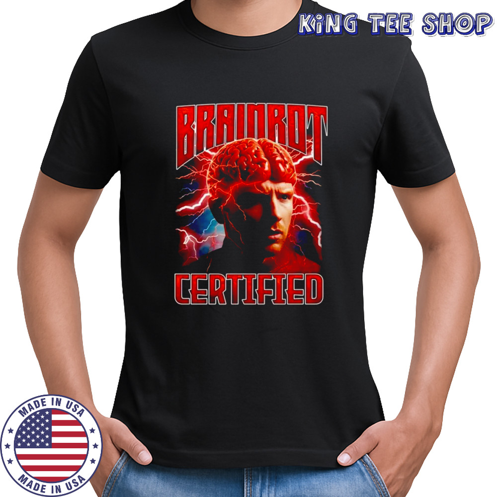 Brainrot Certified retro shirt