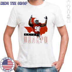 Brian orakpo Texas map state shirt
