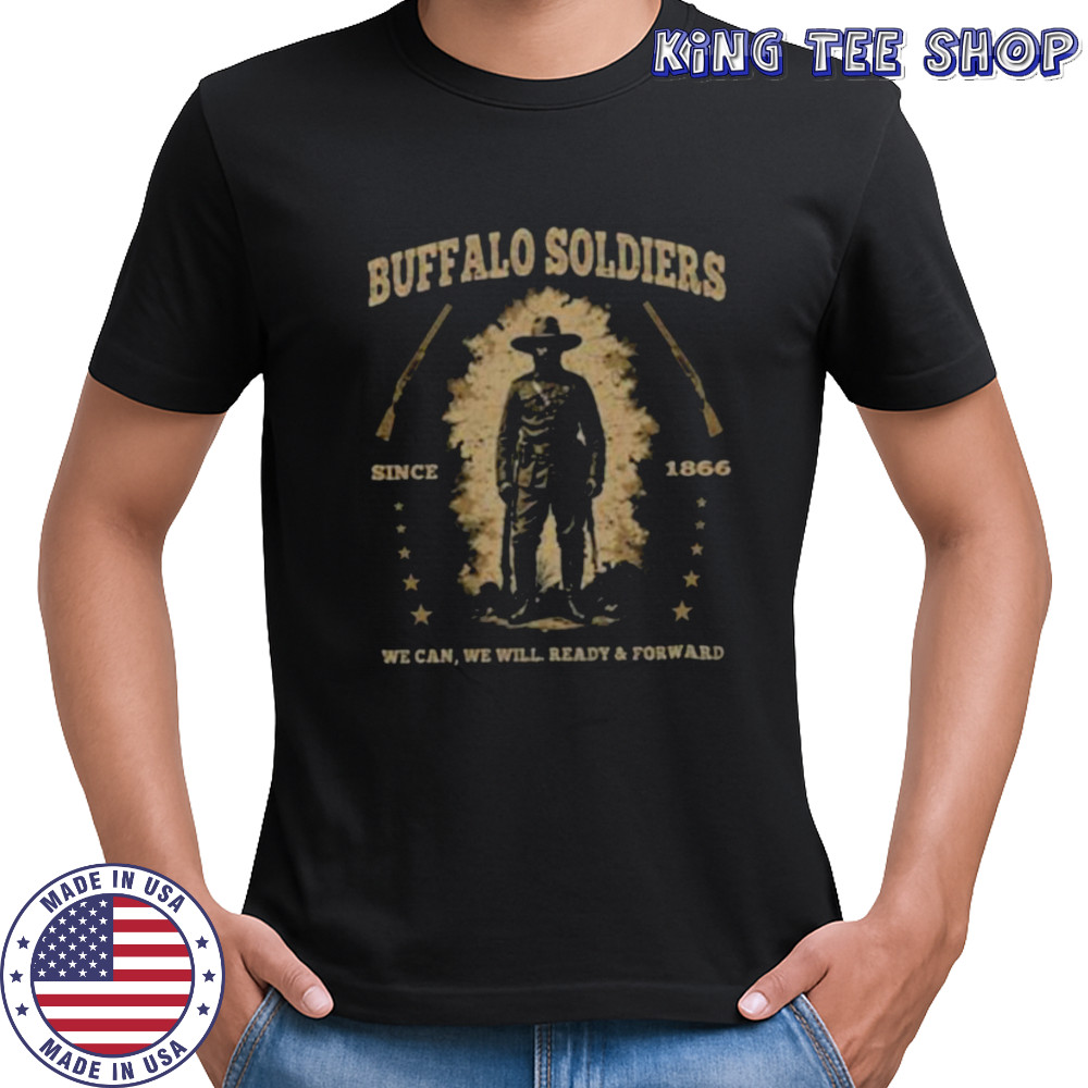 Buffalo Soldiers, African American Buffalo Black Culture USA Long Sleeve Shirt