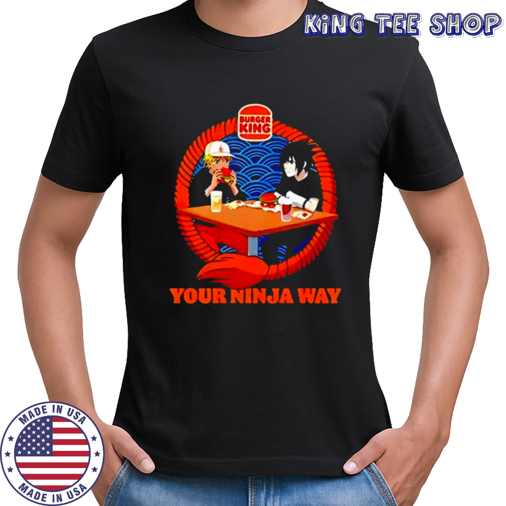 Burger king naruto 2025 shirt