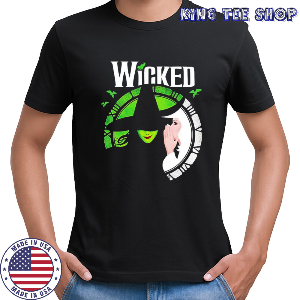 Carly Augenstein wearing WICKED T-Shirt