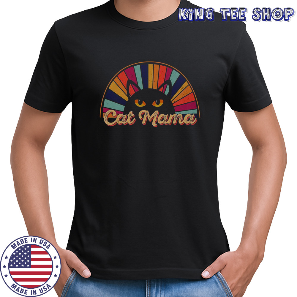 Cat Mama Vintage T-Shirt