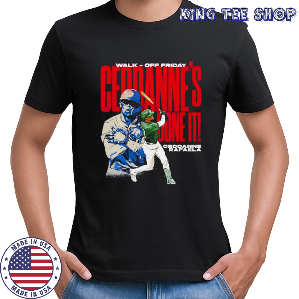Ceddanne Rafaela Boston walk off shirt