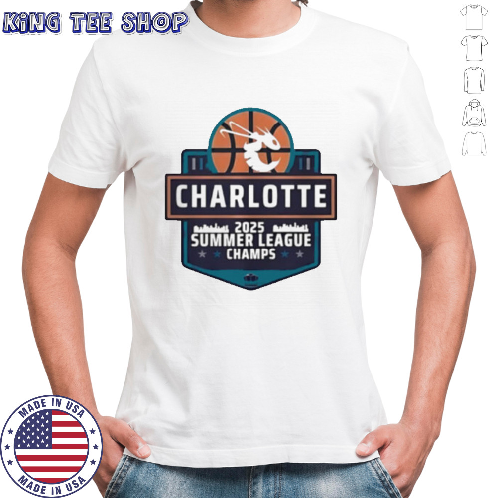Charlotte Hornets 2025 Summer League Champs shirt