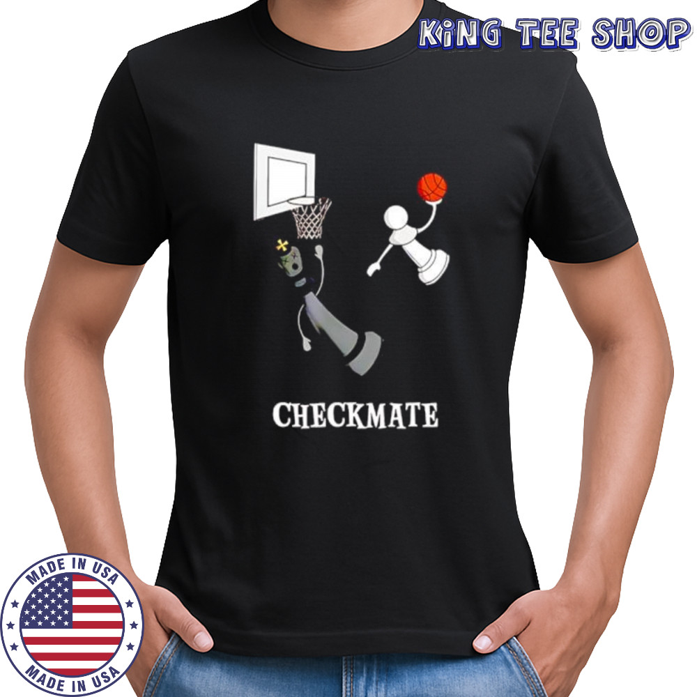 Checkmate chess basketball shirt