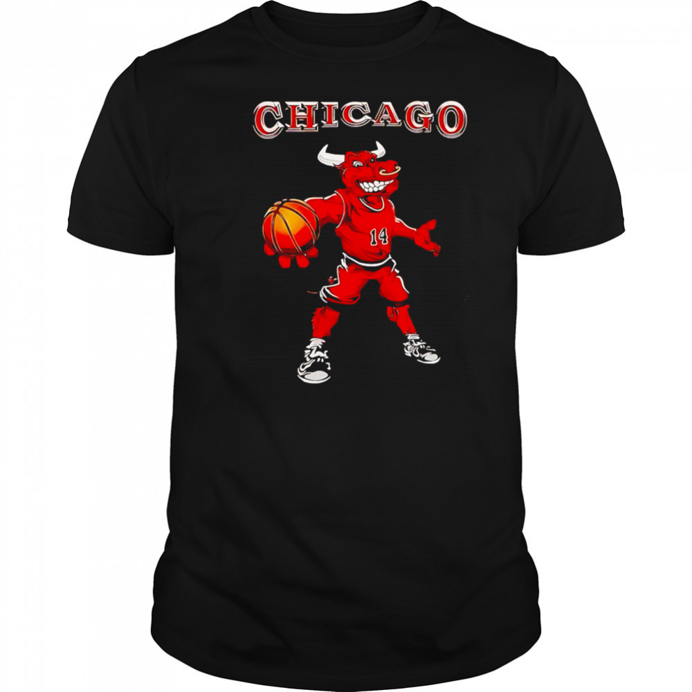 Chicago Benny the Bull mascot 14 shirt