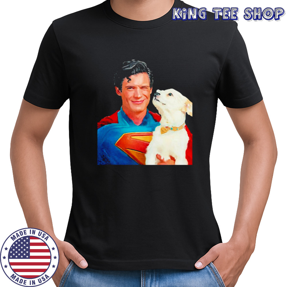 Clark Kent And Krypto The Superdog T-Shirt