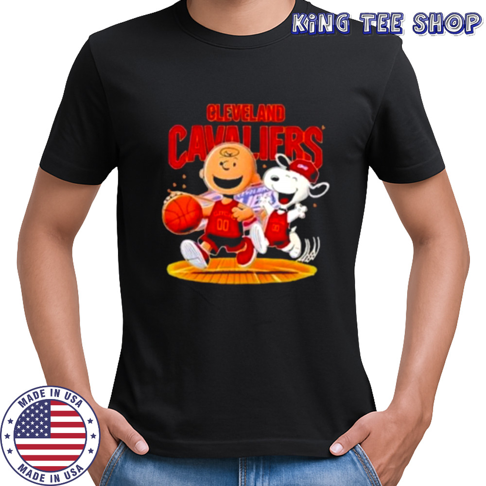 Cleveland Cavaliers And Peanuts Snoopy Shirt
