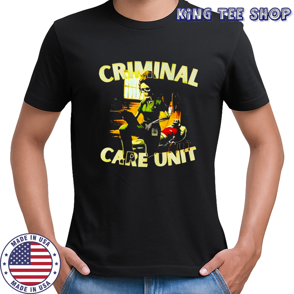Criminal care unit pattern shirt