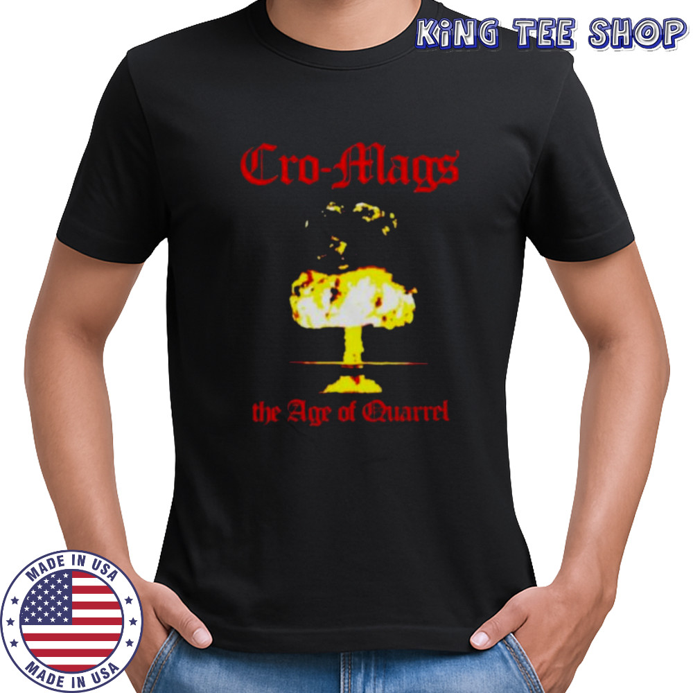 Cro Mags The Age Of Quarrel Blast Shirts