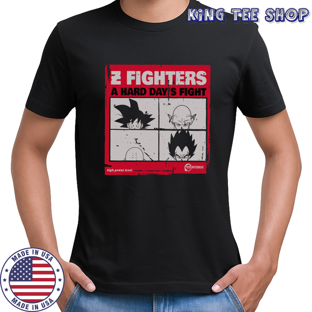 Dragon Ball Z Fighters a hard days fight shirt