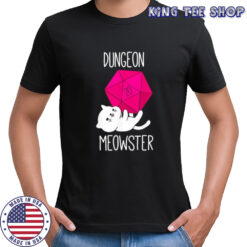 Dungeon Meowster Funny Nerdy Cat shirt