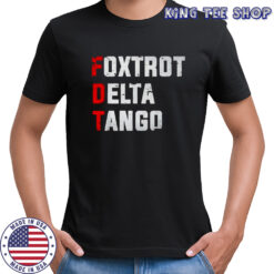 Foxtrot Delta Tango retro shirt