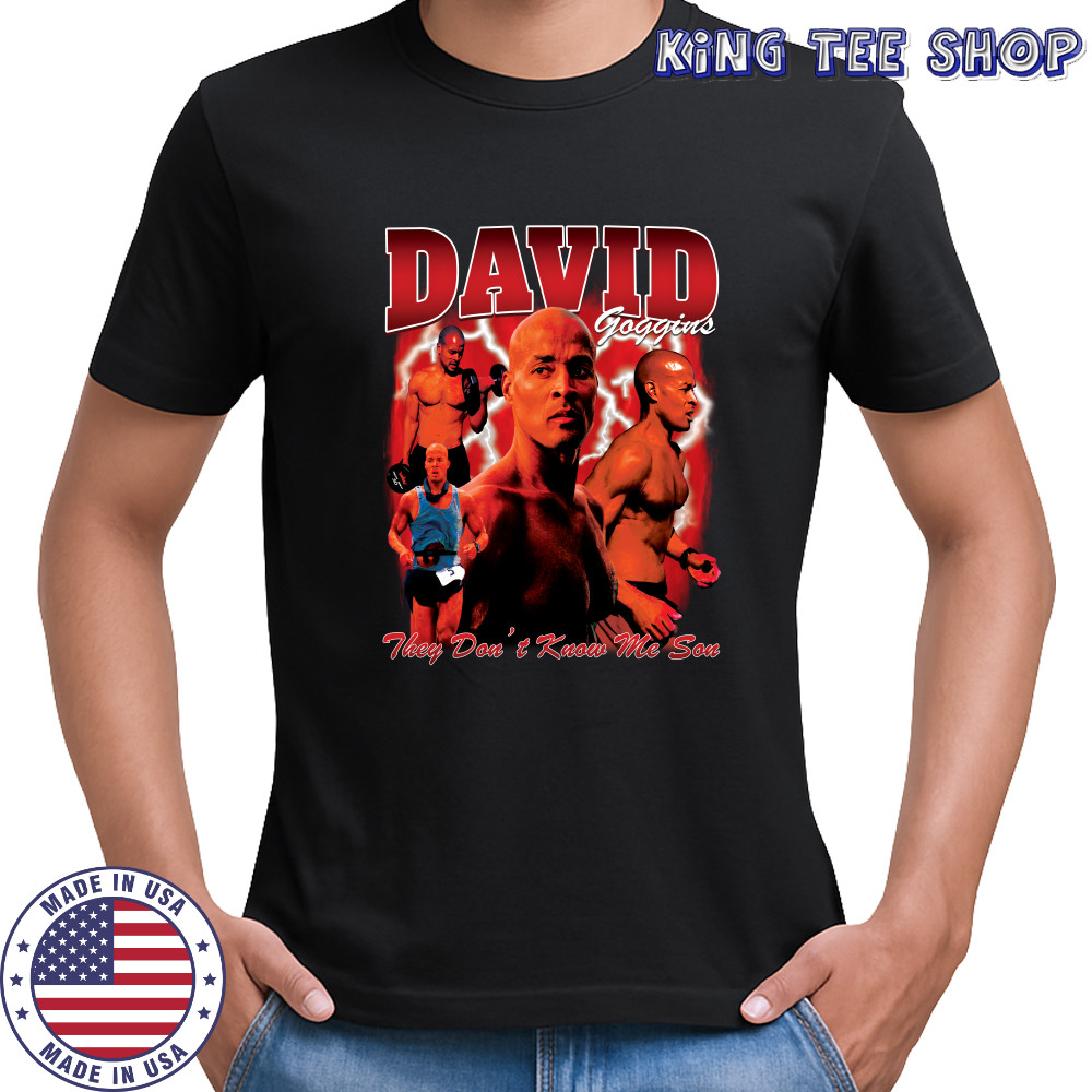 goofygarms David Goggins T shirt