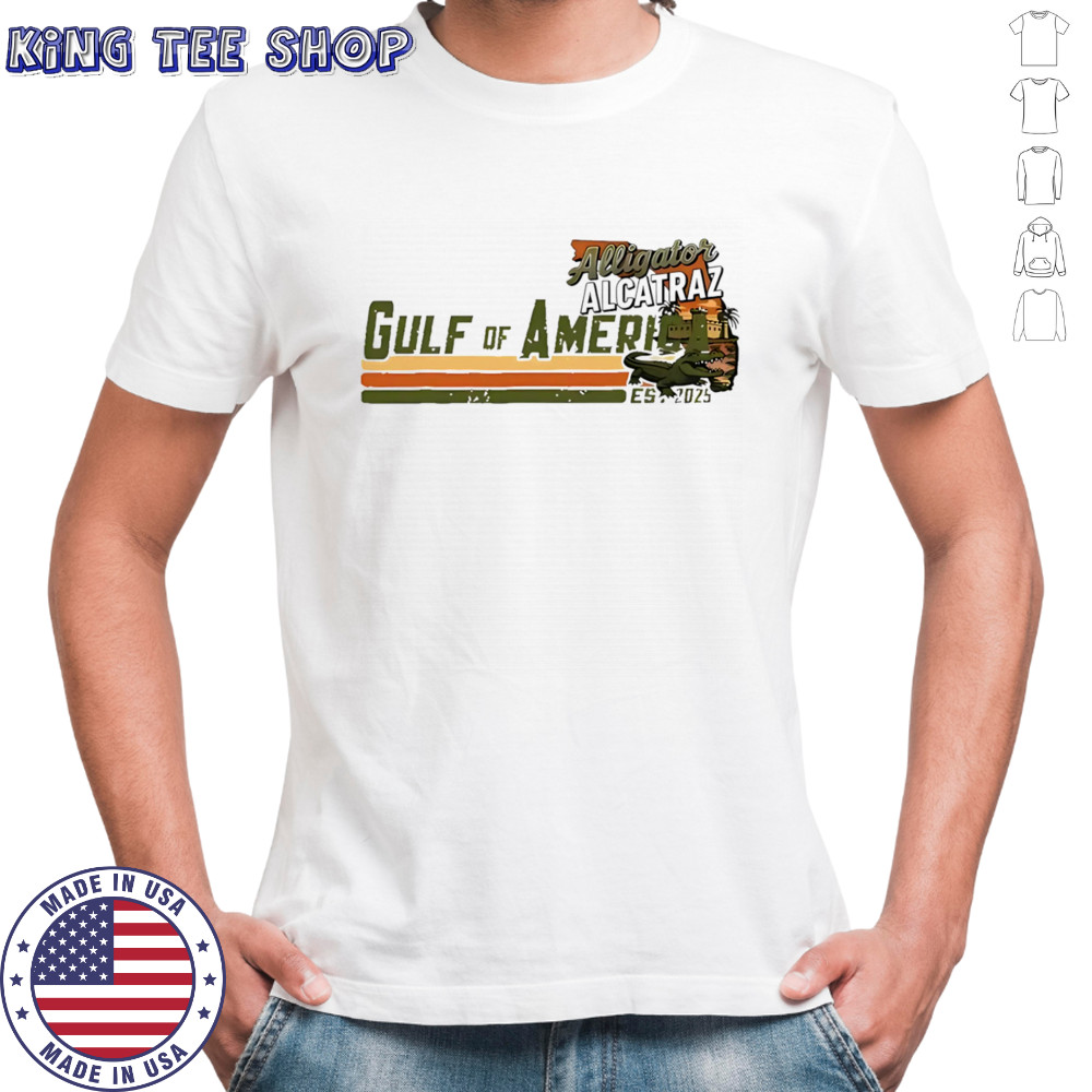 Gulf of America Alligator Alcatraz shirt