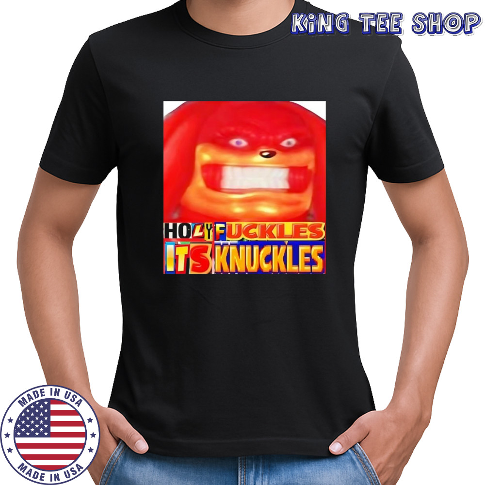 Holy fuckles it’s Knuckles shirt