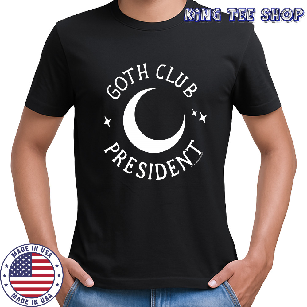 Hottopic Store Adorned By Chi Goth Club President Shirt