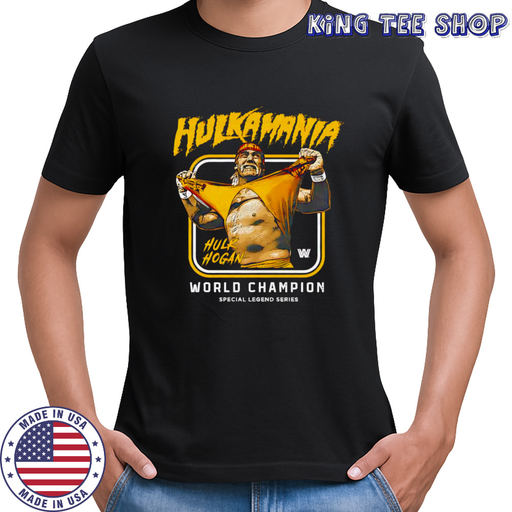 Hulk Hogan Hulkamania Rip WWE shirt
